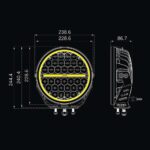 Προβολέας Siberia XP 9" 15030 Lumens - Image 6