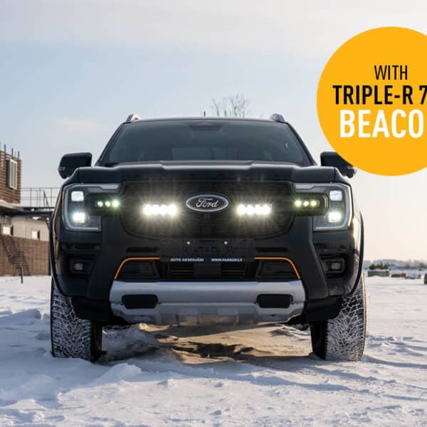 Σετ γρίλιας για Ford Wildtrak X (2023+) Με Triple-R 750 Με Φάρο 10800 Lumens - Lazerlamps