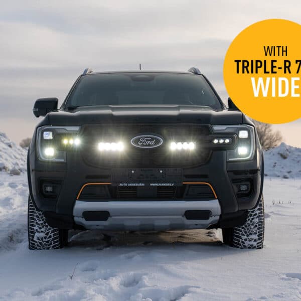 Σετ γρίλιας για Ford Wildtrak X (2023+) Με Triple-R 750 Wide 9240 Lumens - Lazerlamps