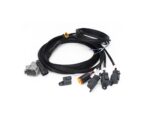 Καλωδίωση 4 φωτιστικών με σύνδεσμο DT04-08 (Carbon-6 Gen3, 12V) - Lazerlamps