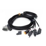 Καλωδίωση 4 φωτιστικών με σύνδεσμο DT04-08 (Carbon-6 Gen3, 12V) - Lazerlamps