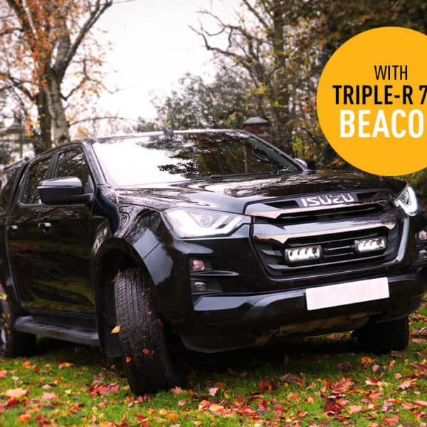 Σετ γρίλιας για Isuzu D-MAX (2023-2024) με Triple-R 750 (Με Φώτα θέσης και Φάρο) 10800 Lumens - Lazerlamps