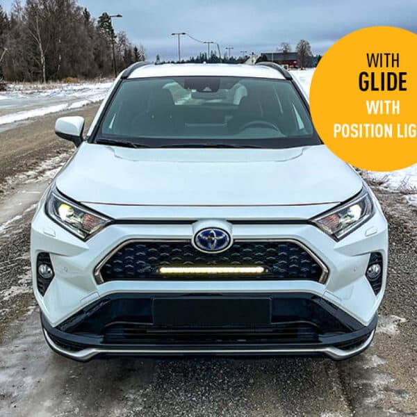 Σετ τοποθέτησης γρίλιας για Toyota Rav4 Plug-In Hybrid (2020+) - Glide Με Φώτα θέσης 11500 Lumens - Lazerlamps