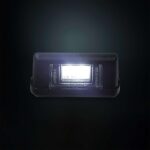 Φως Πινακίδας Λευκό 4 LED Μαύρο