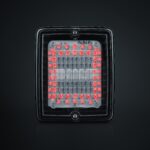 Πίσω φανάρι IZE LED τετράγωνο 3 λειτουργιών