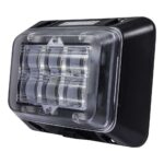 Προειδοποιητικό φως ορθογώνιο amber LED επιφανειακής τοποθέτησης - Image 3