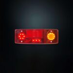 Πίσω Φανάρι 4 Λειτουργιών Δεξί Με Αντανακλαστικό Ορθογώνιο