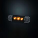 Πλευρικό φως σήμανσης Dark knight slim 3 LED
