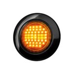 Πίσω φλας Dark knight ize led στρογγυλό - Image 2