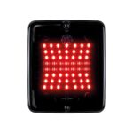 Πίσω φως/φως φρένων Dark Knight IZE LED τετράγωνο - Image 2