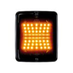 Φως φλας Dark Knight IZE LED τετράγωνο - Image 2