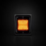 Φως φλας Dark Knight IZE LED τετράγωνο