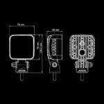 Φώς εργασίας Freedom 11w 900 Lumens - Image 5