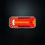 STRANDS 5 FUNC. TAILLIGHT UNIVERSAL RECTANGULAR