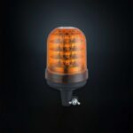 Φάρος προειδοποίησης Led 130mm με βάση ιστού