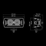 Φώς εργασίας Led Siberia Next Level 6" 3465 Lumen - Image 4