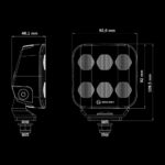 Φώς εργασίας Led Unity Edge 37w 3940 Lumens - Image 5
