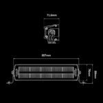 Φώς εργασίας Led Siberia XP Tiger 12" 6400 Lumens - Image 10