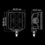 Προβολέας Led Nuuk D-Line QBA 3" 2710 Lumens - Image 9