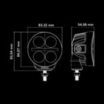 Προβολέας Nuuk D-Line MC 3" 2540 Lumens - Image 12
