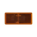 Ανακλαστικό πορτοκαλί Ορθογώνιο 96x42mm 4τμχ με ταινία
