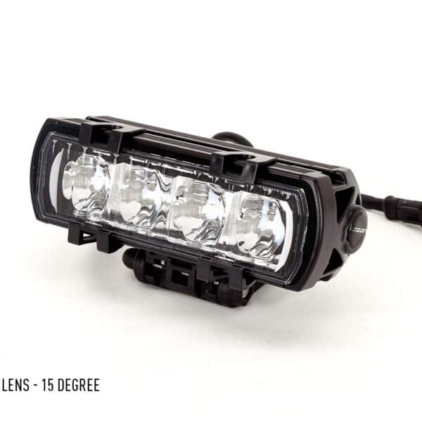 Φακός Reeded - ST-Evolution, Διαφανές, 15 Μοίρες - Lazerlamps