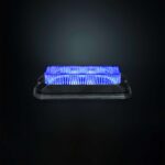 Κατευθυντικό φως προειδοποίησης μπλε με 4 LED
