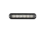 Κατευθυντικό φως προειδοποίησης λευκό με 6 LED - Image 2