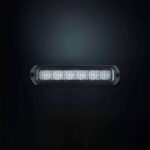 Κατευθυντικό φως προειδοποίησης λευκό με 6 LED