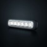 Κατευθυντικό προειδοποιητικό φως Λευκό Dark Knight 6 led - Image 3