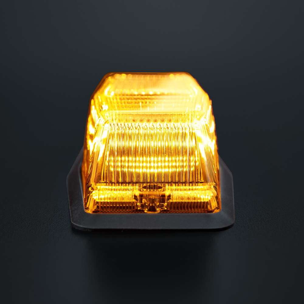 Πορτοκαλί Πλευρικό Φως με Στρόμπο IZE LED Double Burner - Image 5