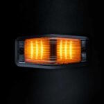 IZE LED Black Bullet Διπλό Φως Θέσης Duo