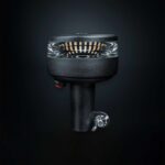 Φάρος προειδοποίησης Led Cruise Light 90mm με βάση ιστού / διάφανος φακός