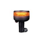 Φάρος προειδοποίησης Led Cruise Light 90mm με βάση ιστού / Πορτοκαλί φακός - Image 2