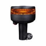 Φάρος προειδοποίησης Led Cruise Light 90mm με βάση ιστού / Πορτοκαλί φακός - Image 3