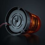 Φάρος Προειδοποίησης Big Energy XL Με Πορτοκαλί Φακό - Image 3