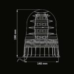 Φάρος Προειδοποίησης Big Energy XL Με Πορτοκαλί Φακό - Image 7