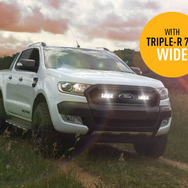 Σέτ τοποθέτησης γρίλιας για Ford Ranger (2016-2018) Με Triple-R 750 Wide 9240 Lumens - Lazerlamps