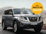 Σέτ γρίλιας για Nissan Patrol Y62 (2018 – 2019) με Triple-R 750 (Με Φώτα θέσης και Φάρο)10800 Lumens - Lazerlamps