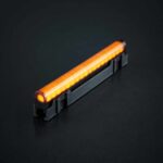 Πλαϊνό Φως Σήμανσης Freedom Dark Line Πορτοκαλί Μεσαίο 125mm