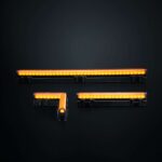 Πλαϊνό Φως Σήμανσης Freedom Dark Line Πορτοκαλί Μεσαίο 125mm - Image 6