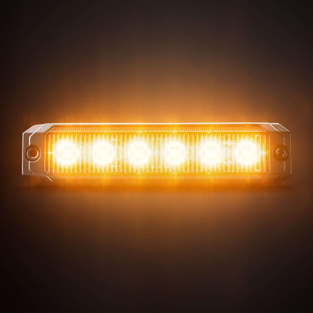 Κατευθυντικό φως προειδοποίησης Dark Knight SM6 με 6 LED - Image 4