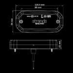 Φώς θέσης FOR9T Scale Κόκκινο - Image 8