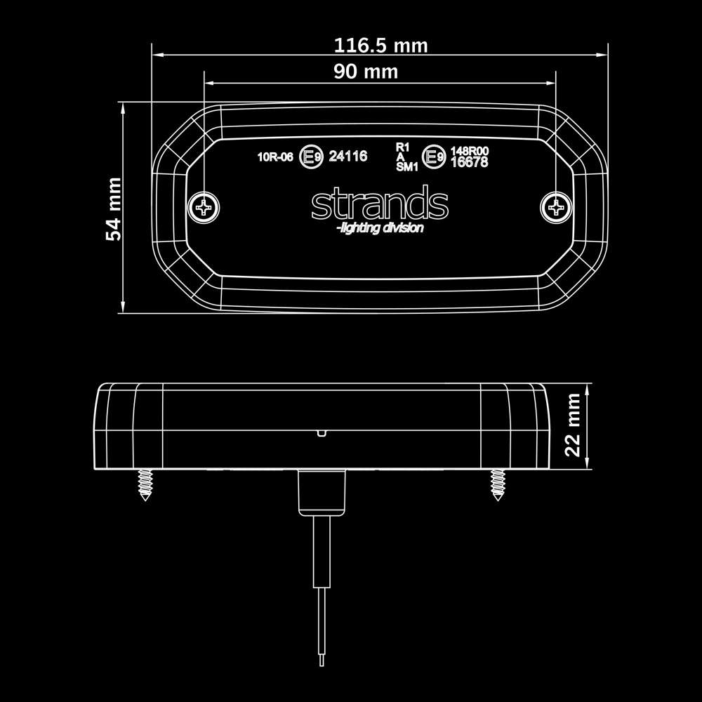 Φώς θέσης FOR9T Scale Κόκκινο - Image 8