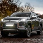 Σέτ τοποθέτησης πινακίδας για Mitsubishi L200 (2019-2023) με Linear 18 Ilba 18000 Lumens - Lazerlamps