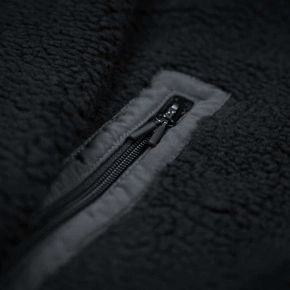 Fleece μπλούζα με φερμουάρ - 2XL - Image 4