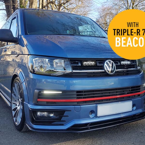 Σέτ γρίλιας για VW Transporter T6 (2016+) (Highline/Trendline) με Triple-R 750 BCN 10800 Lumens - Lazerlamps