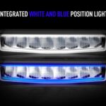 Μπάρα Led Air-55 με Μπλέ φώς θέσης 6800 Lumens 411mm - Lazerlamps