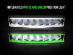 Μπάρα Led Air-55 με Πράσινο φώς θέσης 6800 Lumens 411mm - Lazerlamps