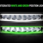 Μπάρα Led Air-55 με Πράσινο φώς θέσης 6800 Lumens 411mm - Lazerlamps